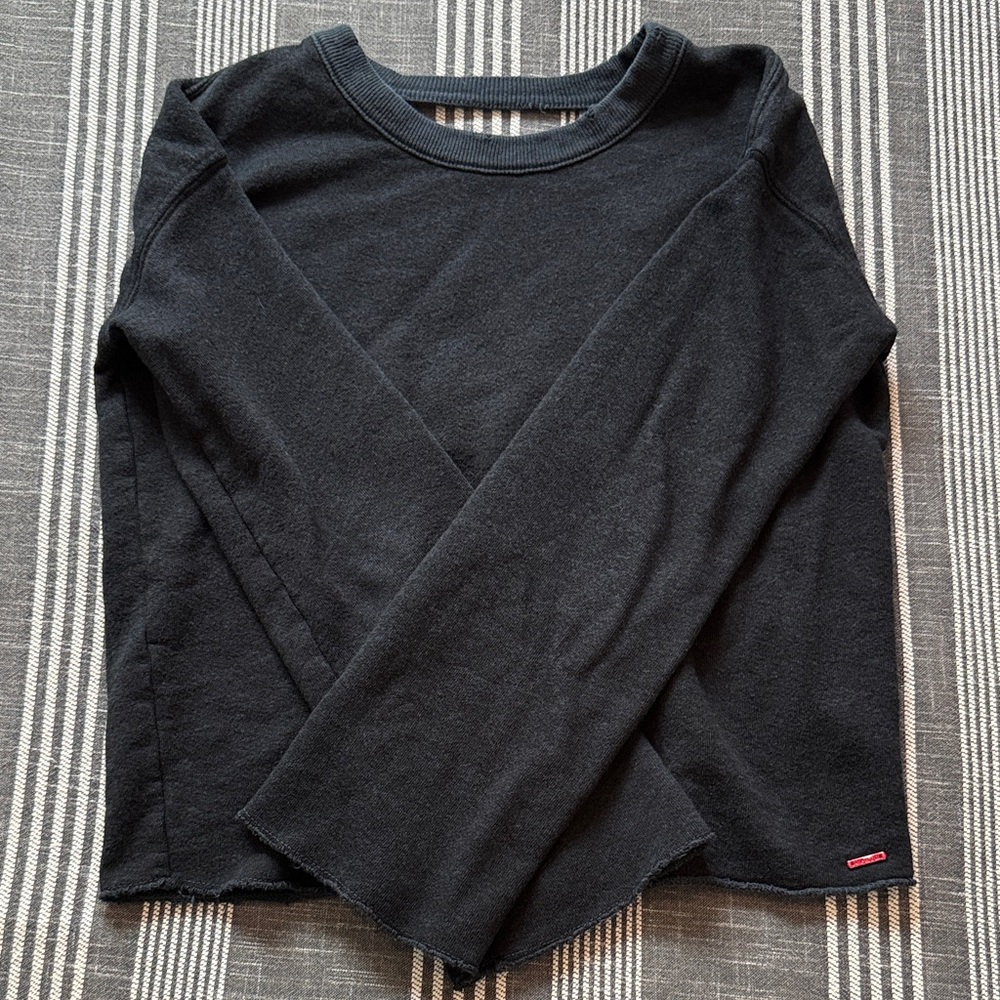 Black Long Sleeve Sweatshirt